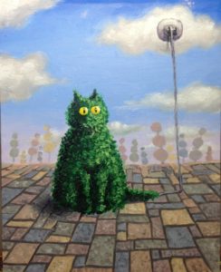 Topiary Cats